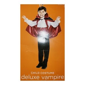 Deluxe Child Vampire Halloween Costume Size Large 8/10